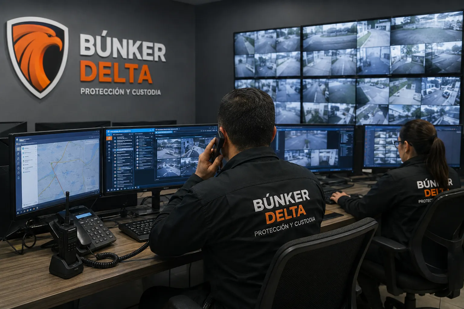 Central de monitoreo CCTV 24/7 CDMX
